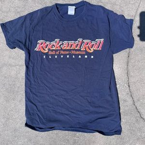 unisex rock and roll hall of fame shirt 🎸